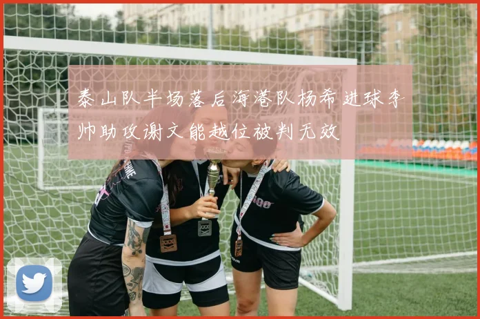泰山队半场落后海港队杨希进球李帅助攻谢文能越位被判无效